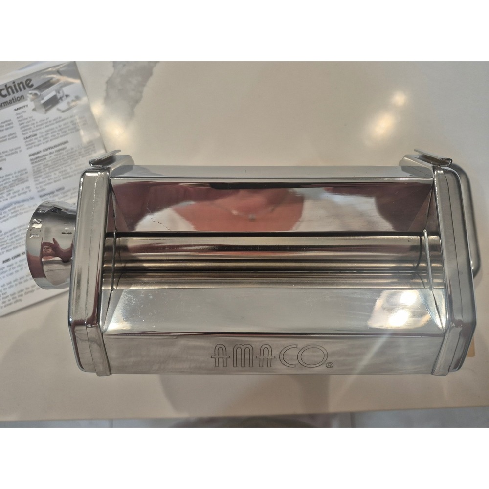 AMACO Pasta Machine for Polymer Clay and Soft Metal Sheet Stainless Steel 12381S - Picture 7 of 7